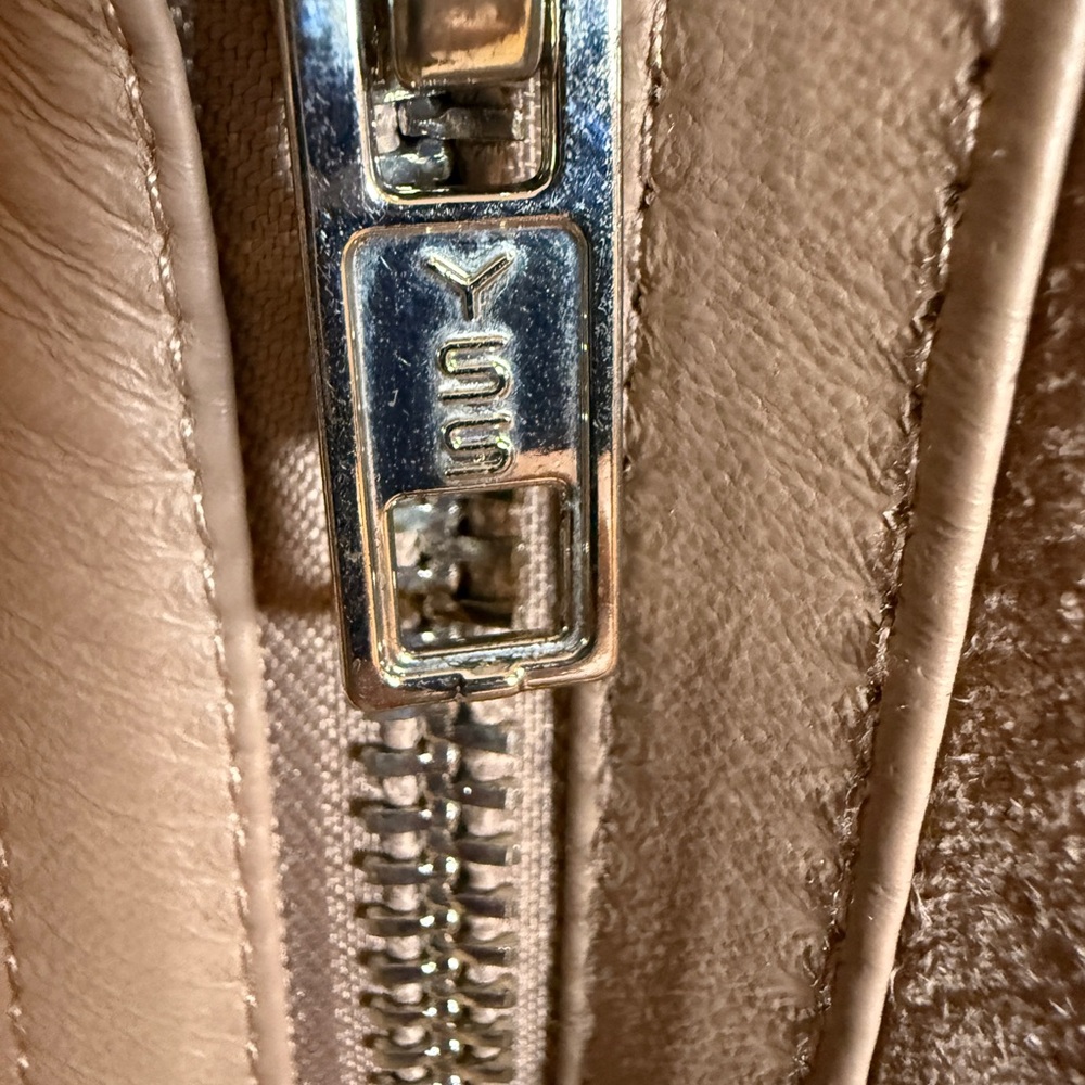 Genuine suede Penny Lane 70’s inspired jacket. Faux shearling. Size 8 - Picture 7 of 9